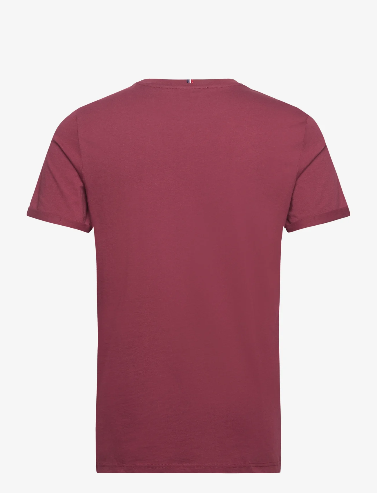 Les Deux - Nørregaard T-Shirt - Seasonal - lägsta priserna - shiraz/orange - 1