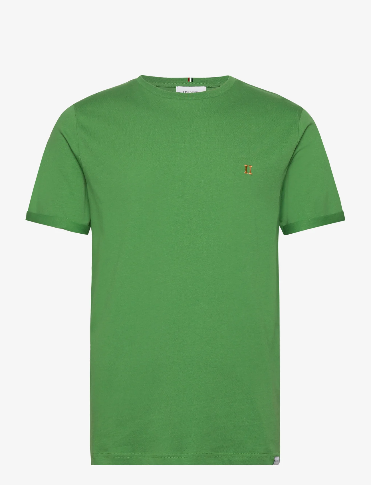Les Deux - Nørregaard T-Shirt - Seasonal - najniższe ceny - vintage green/orange - 0