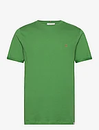 Nørregaard T-Shirt - Seasonal - VINTAGE GREEN/ORANGE