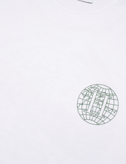 Les Deux - Globe T-Shirt - nordisk style - white/dark ivy green - 3