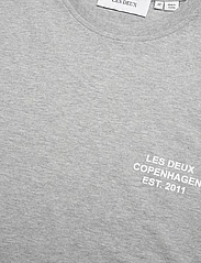 Les Deux - Copenhagen 2011 T-Shirt - nordisk stil - light grey melange/white - 3