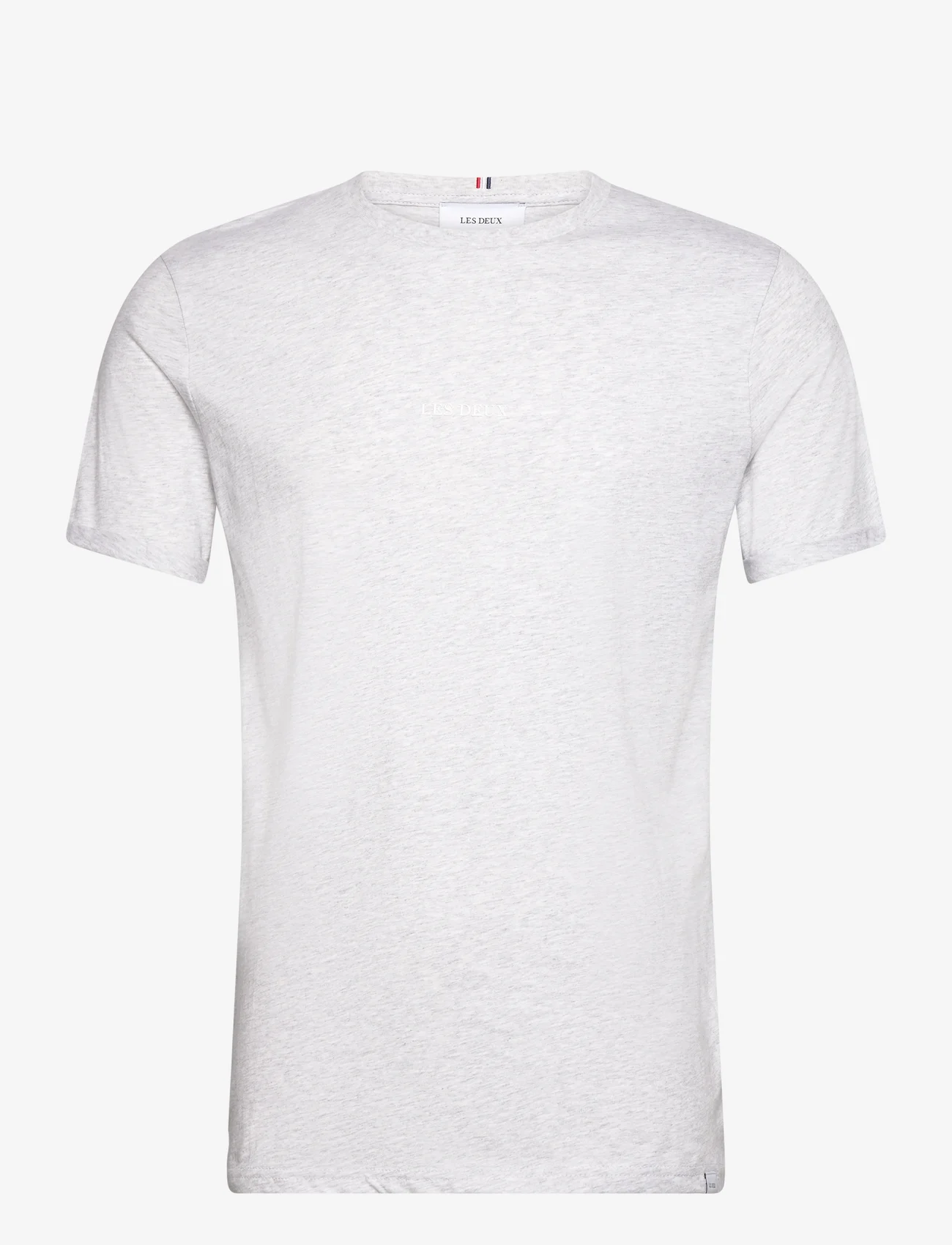 Les Deux - Lens T-Shirt - Seasonal - nordisk stil - snow melange/white - 0