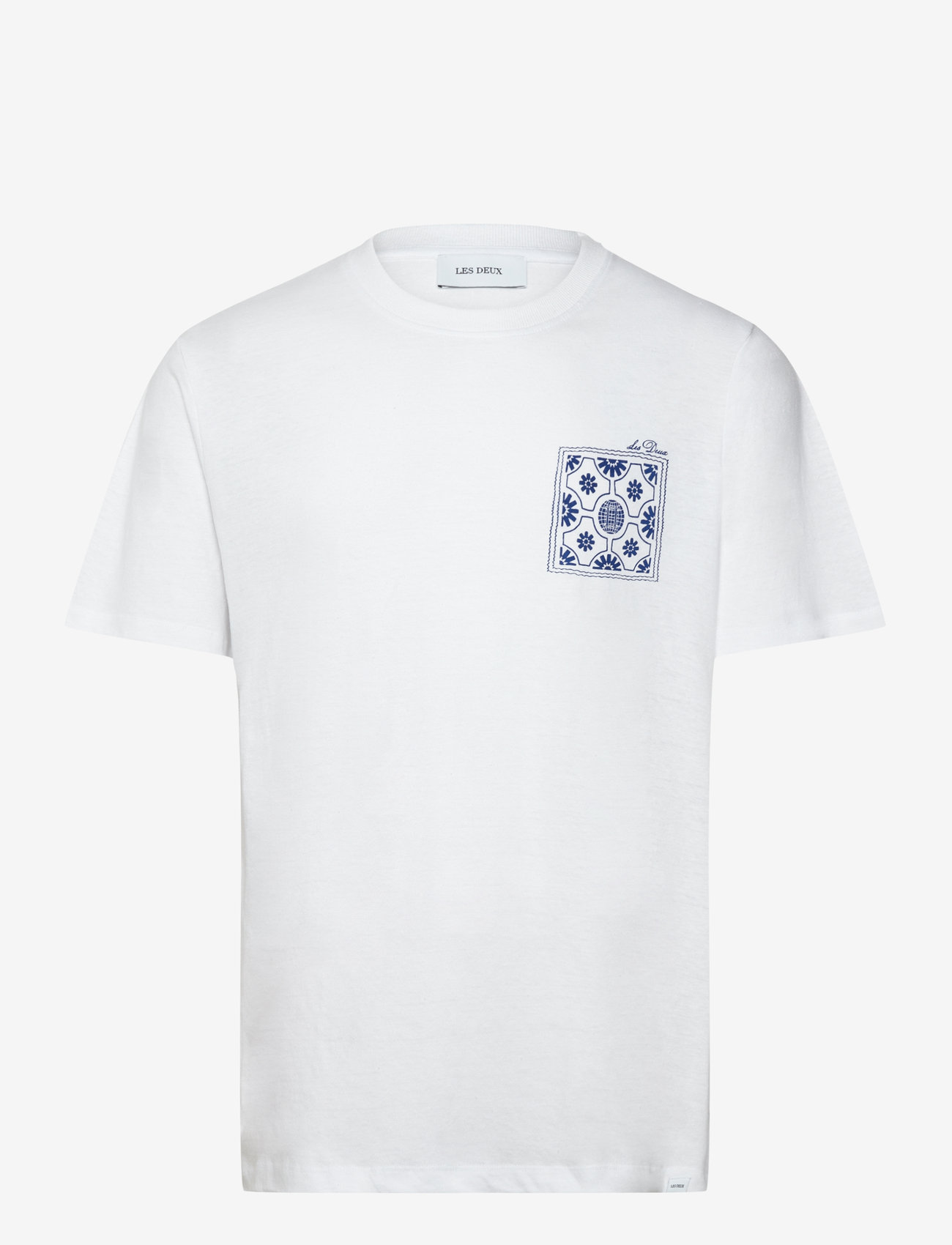 Les Deux - Tile T-Shirt - white - 0
