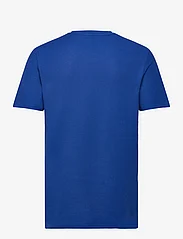 Les Deux - Piece Pique T-Shirt - marškinėliai trumpomis rankovėmis - surf blue/surf blue-white - 1