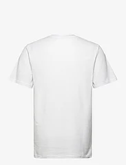 Les Deux - Piece Pique T-Shirt - kortärmade t-shirts - white/pacific ocean-white - 1
