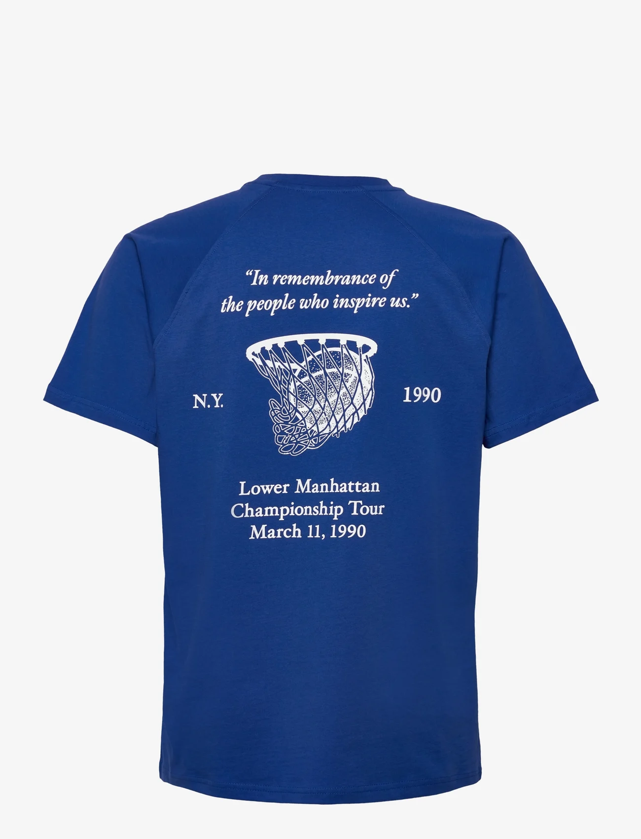 Les Deux - Tournament T-Shirt - t-krekli ar īsām piedurknēm - surf blue/white - 1