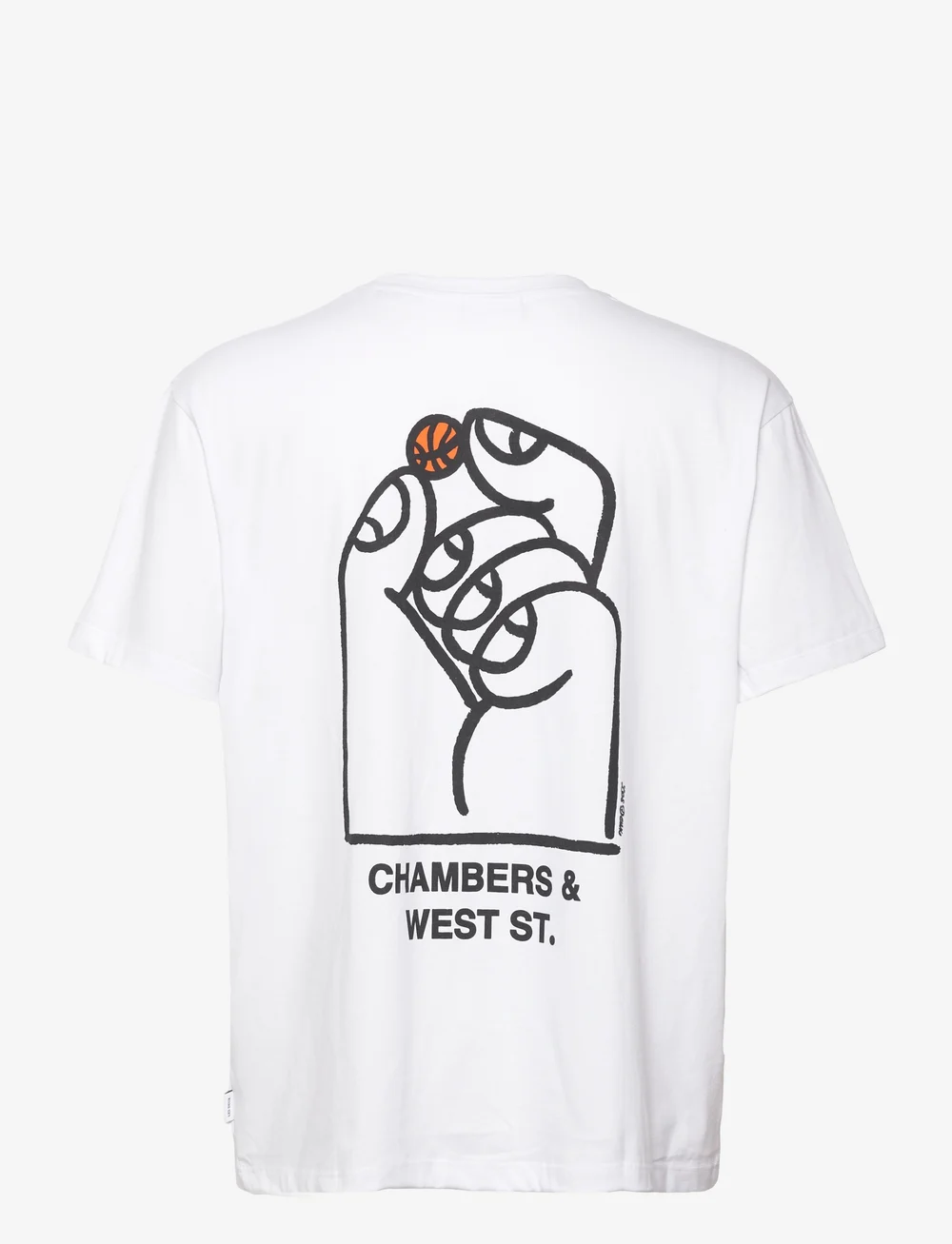 Les Deux - Washington T-Shirt - stutterma bolir - white/black - 1