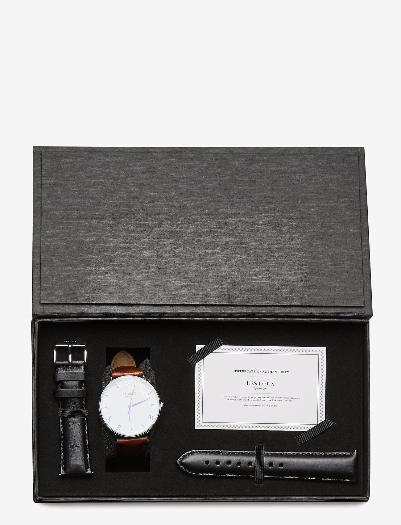 Les Deux - Les Deux Steel Watch - steel grey - 0