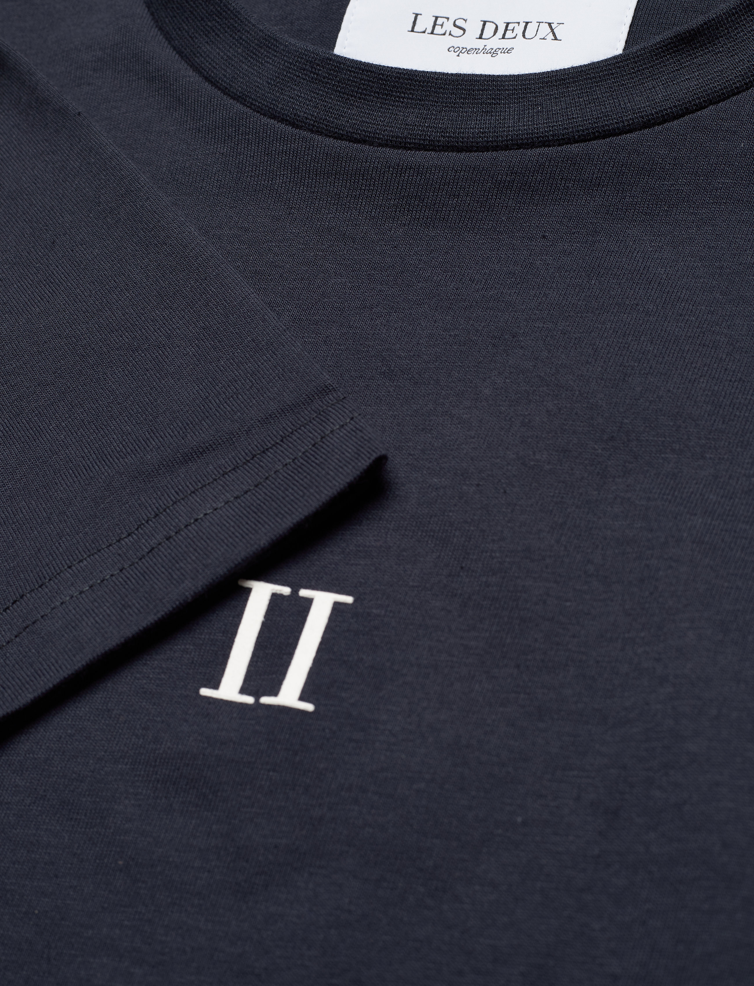 Les Deux - Mini Encore LS T-Shirt - dark navy/ivory - 2