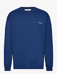 Les Deux - Diego LS T-Shirt - basic t-krekli - high blue/white - 0