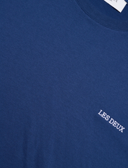 Les Deux - Diego LS T-Shirt - basic t-shirts - high blue/white - 2