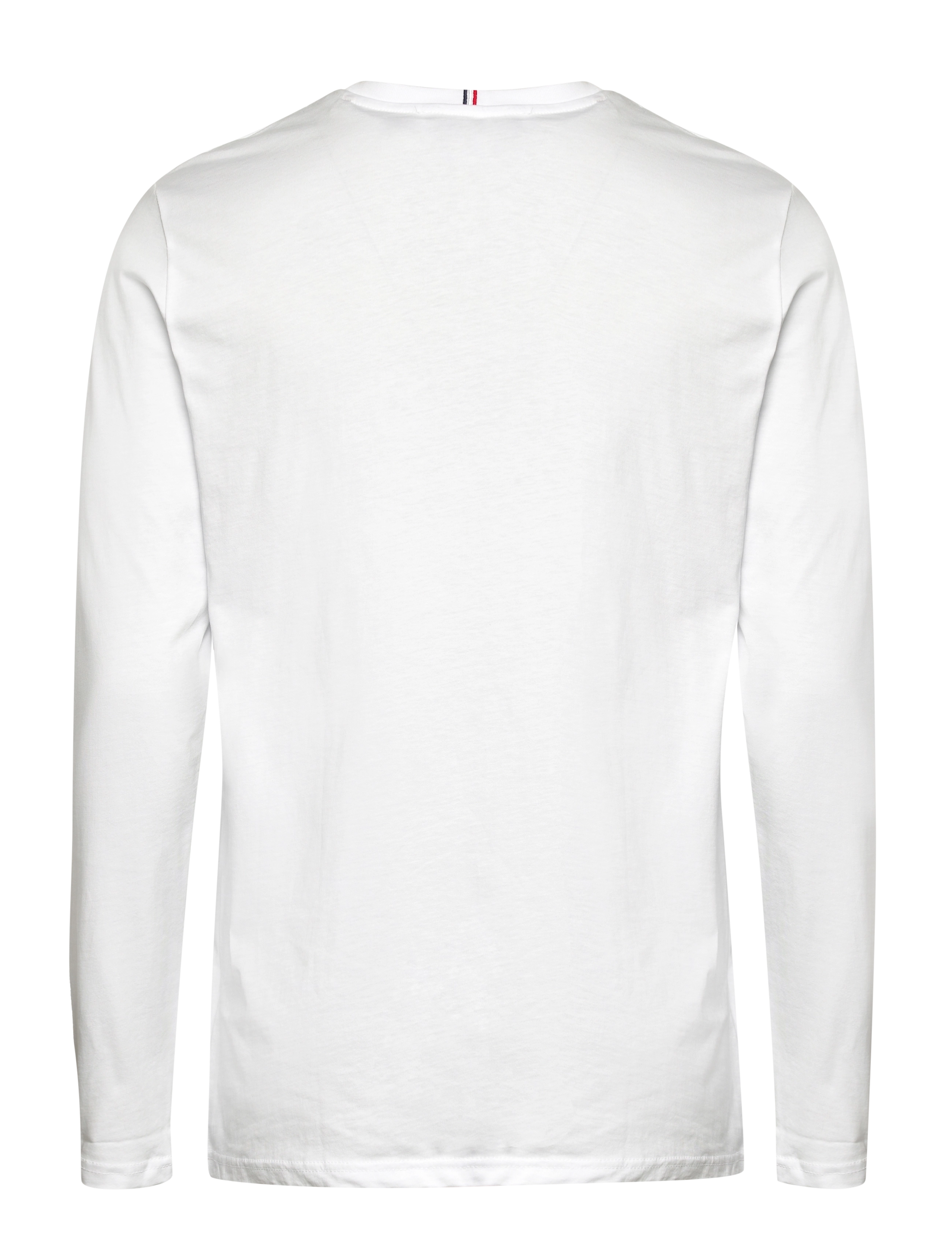 Les Deux - Nørregaard LS T-Shirt - white/orange - 1