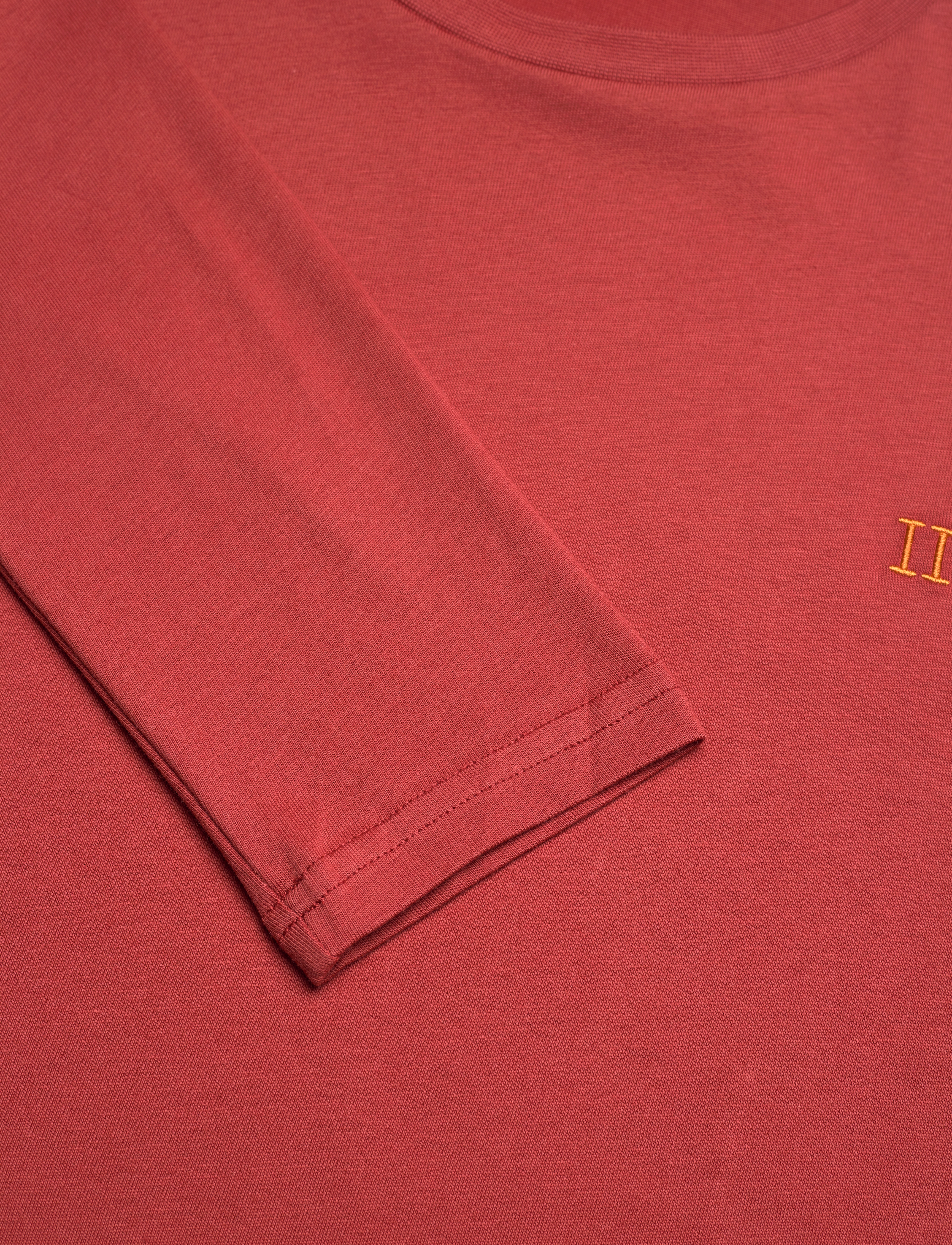 Les Deux - Nørregaard LS T-Shirt - Seasonal - rust red/orange - 2