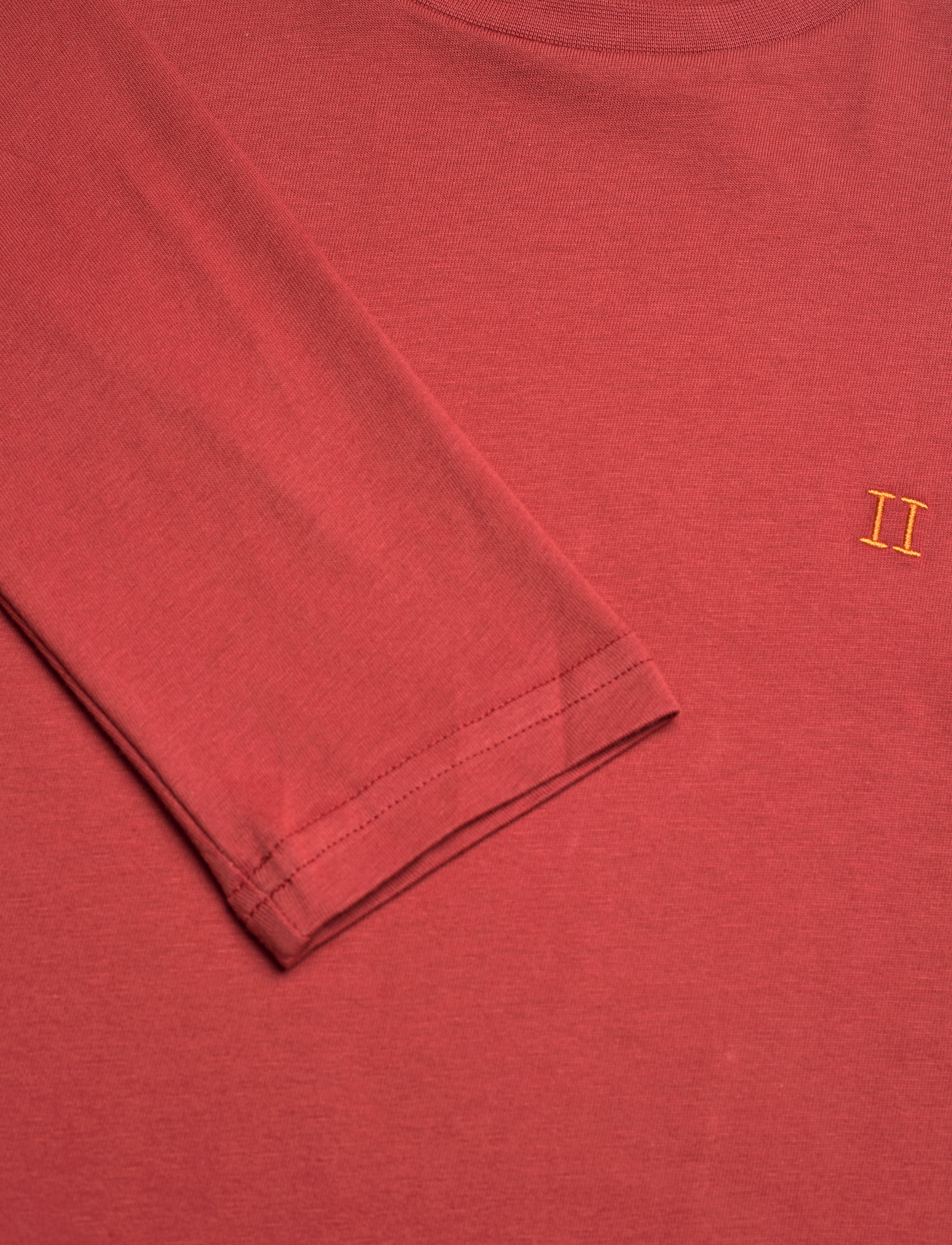 Les Deux - Nørregaard LS T-Shirt - Seasonal - rust red/orange - 3