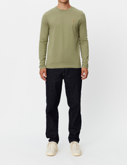 Les Deux - Nørregaard LS T-Shirt - Seasonal - nordic style - surplus green/orange - 0