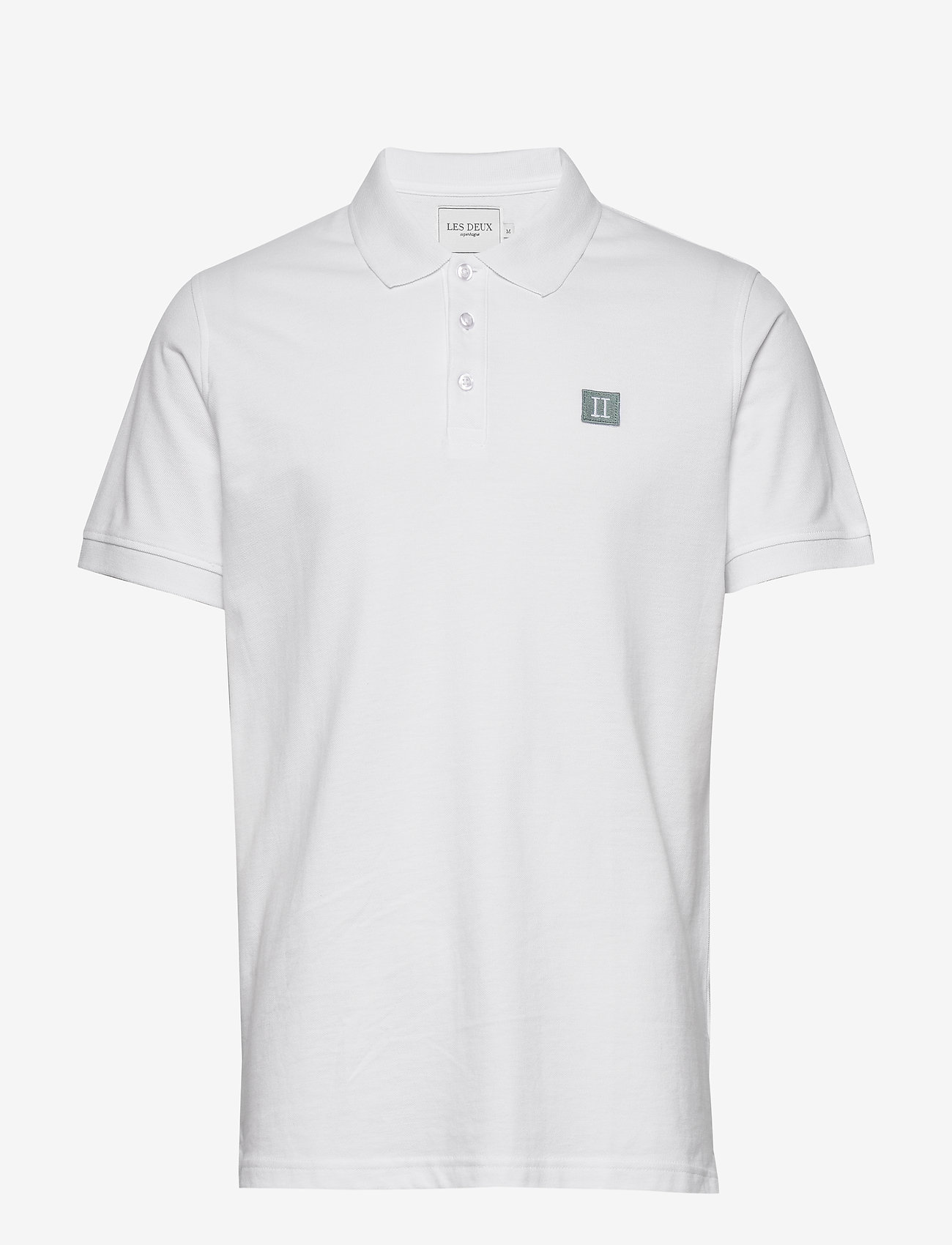 Les Deux - Piece Polo - white/petrol - 0