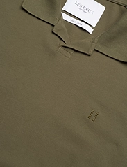 Les Deux - Piqué Polo - short-sleeved polos - olive night - 3