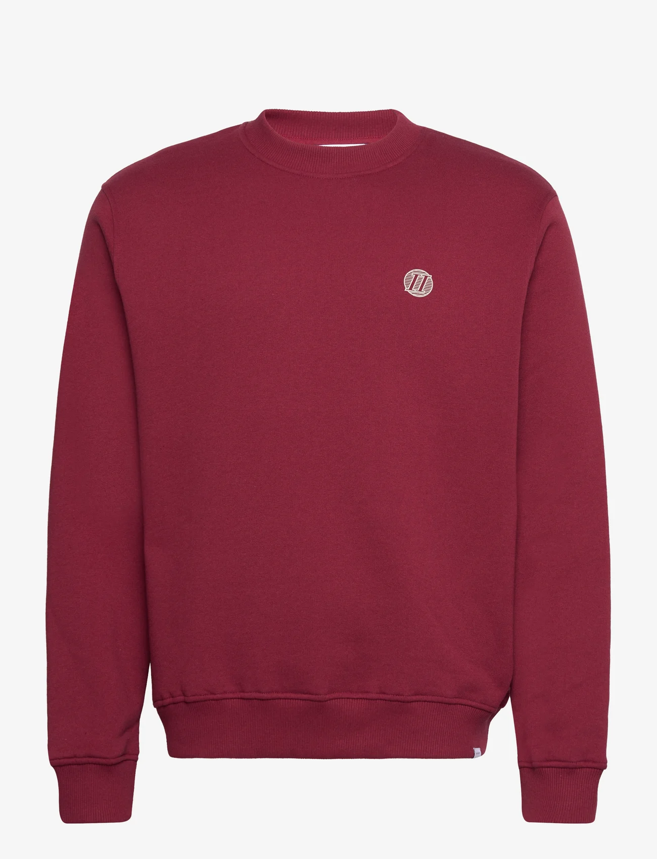 Les Deux - Community Sweatshirt - sweatshirts - burnt red/mountain grey - 0
