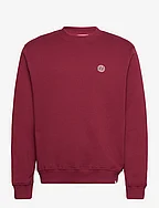 Community Sweatshirt - BURNT RED/MOUNTAIN GREY