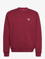 Les Deux - Community Sweatshirt - sweatshirts - burnt red/mountain grey - 0