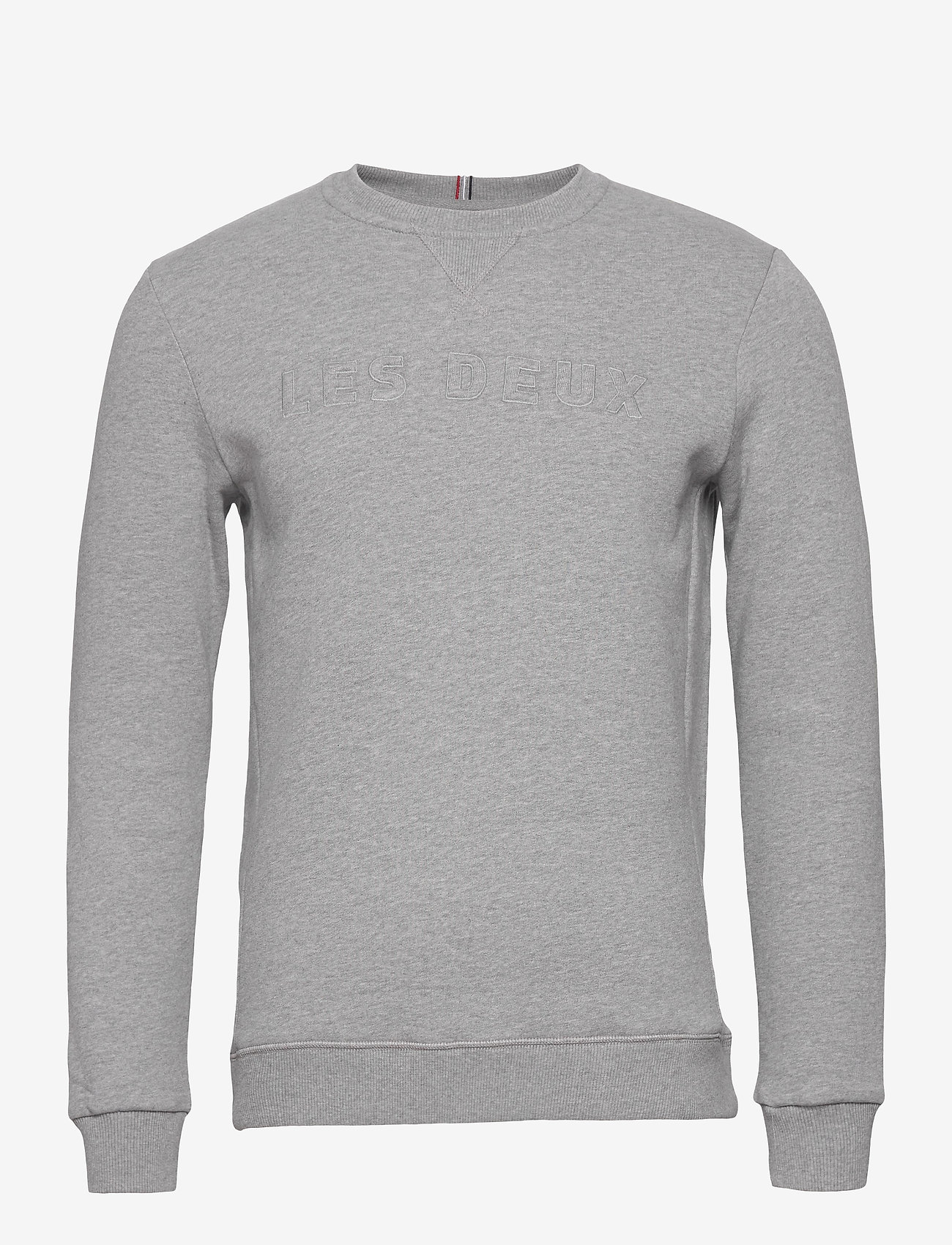 Les Deux - Les Deux Appliqué Sweatshirt - light grey melange - 0