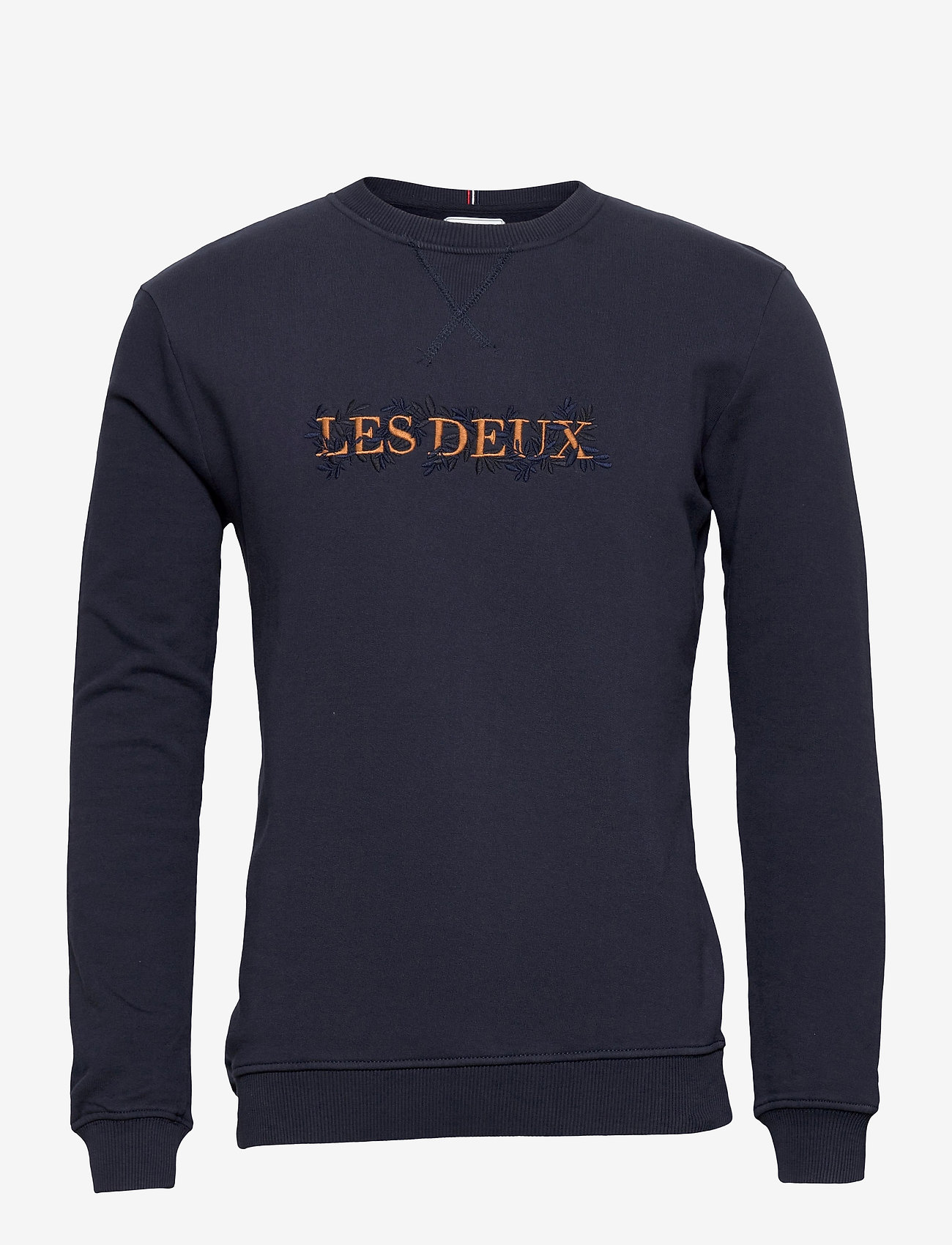 Les Deux - Leaves Sweatshirt - dark navy - 0