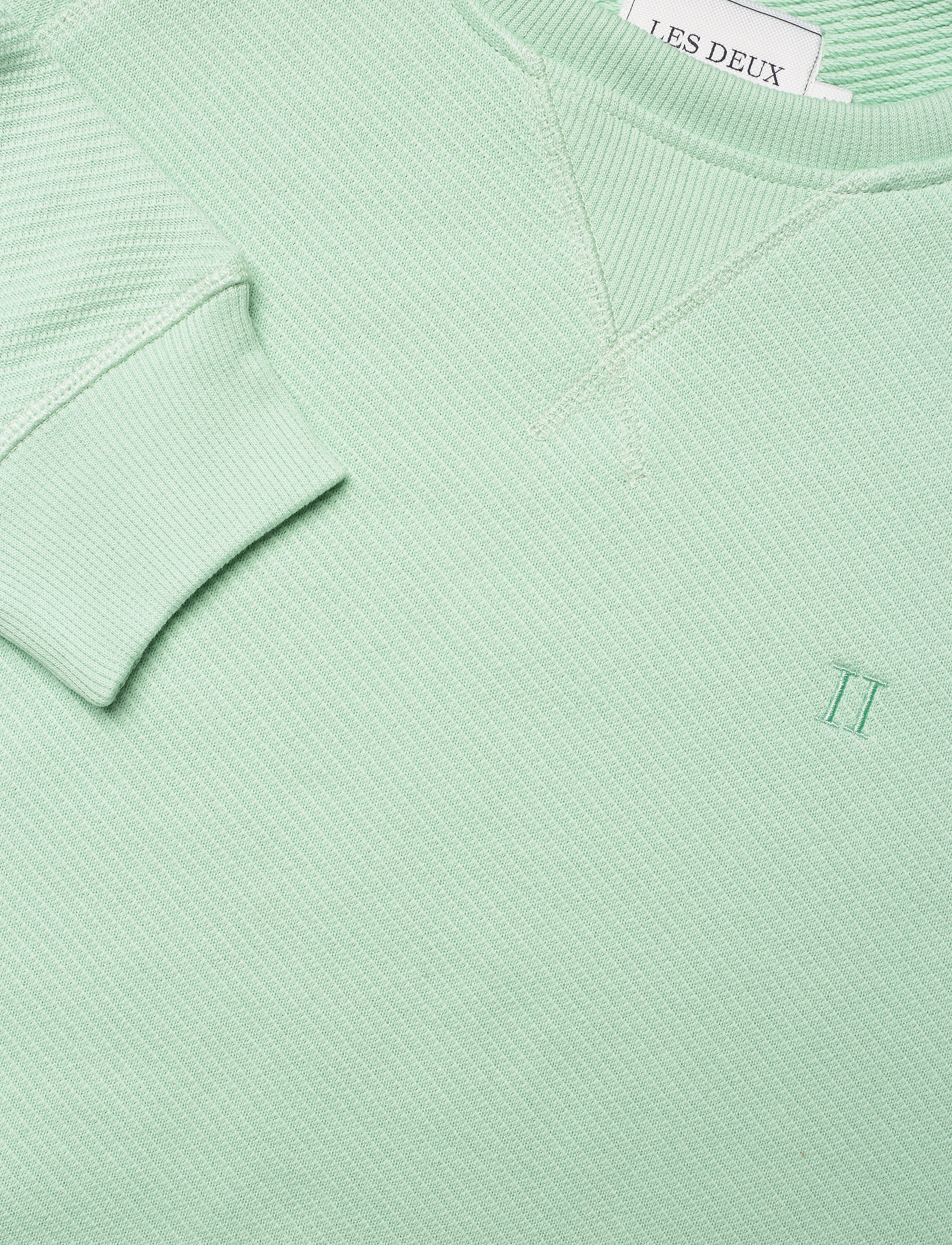 Les Deux - Cooper Sweatshirt - mint/black - 2