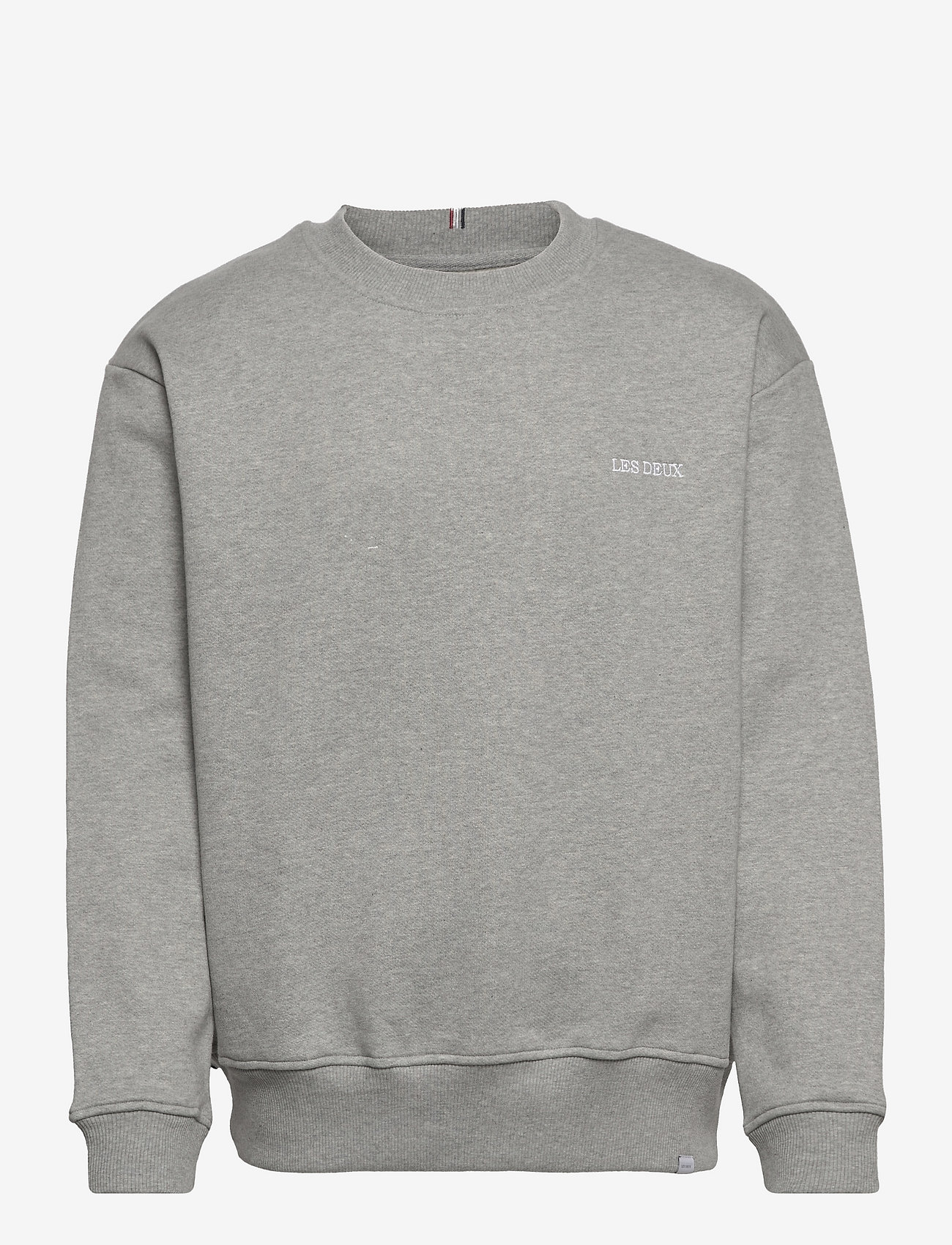 Les Deux - Diego Sweatshirt - grey melange/white - 0