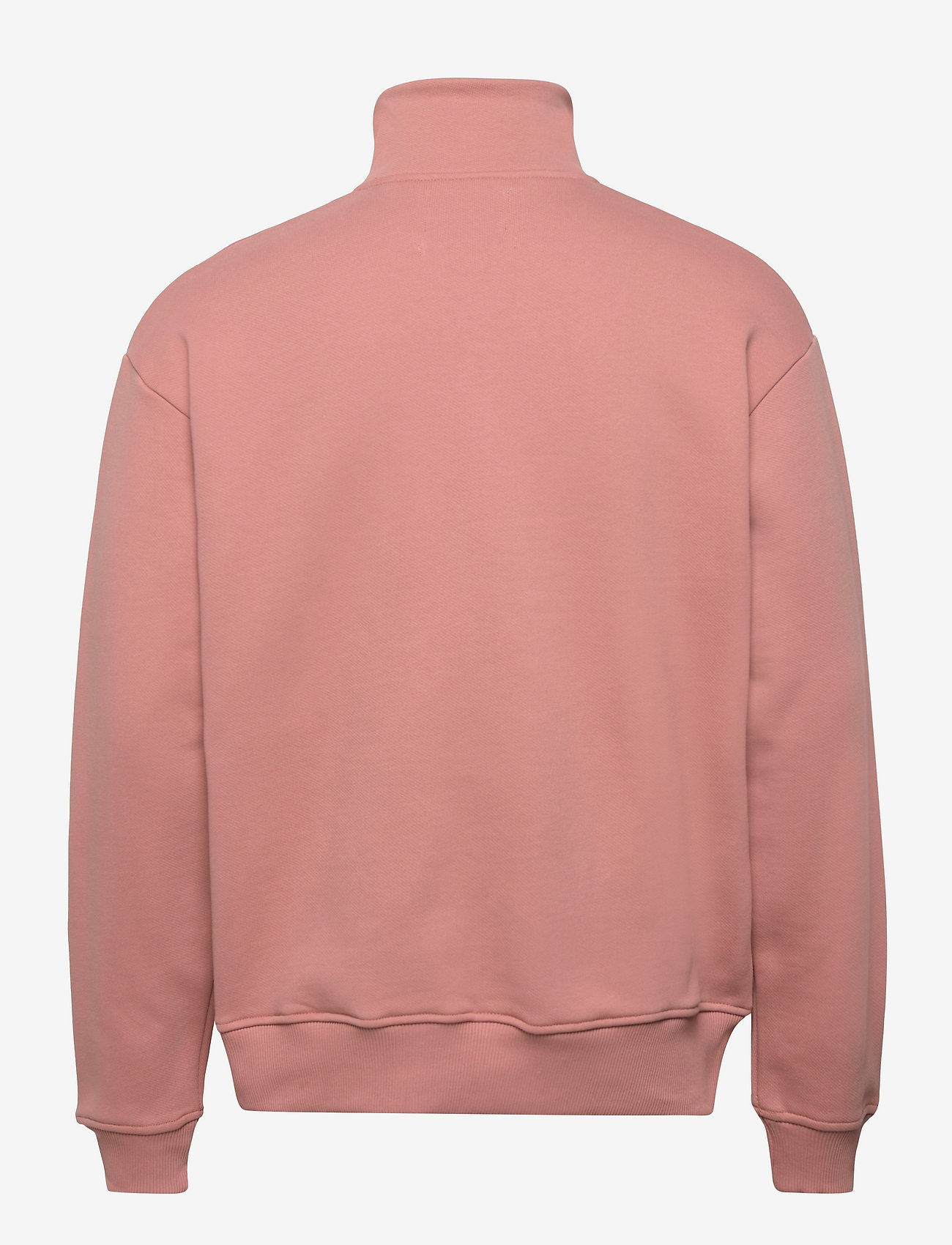 Les Deux - Diego Half-Zip Sweatshirt - ash rose/ivory - 1