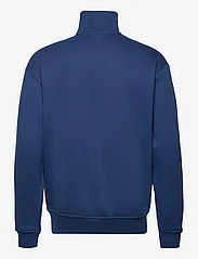 Les Deux - Diego Half-Zip Sweatshirt - sweatshirts - high blue/white - 1