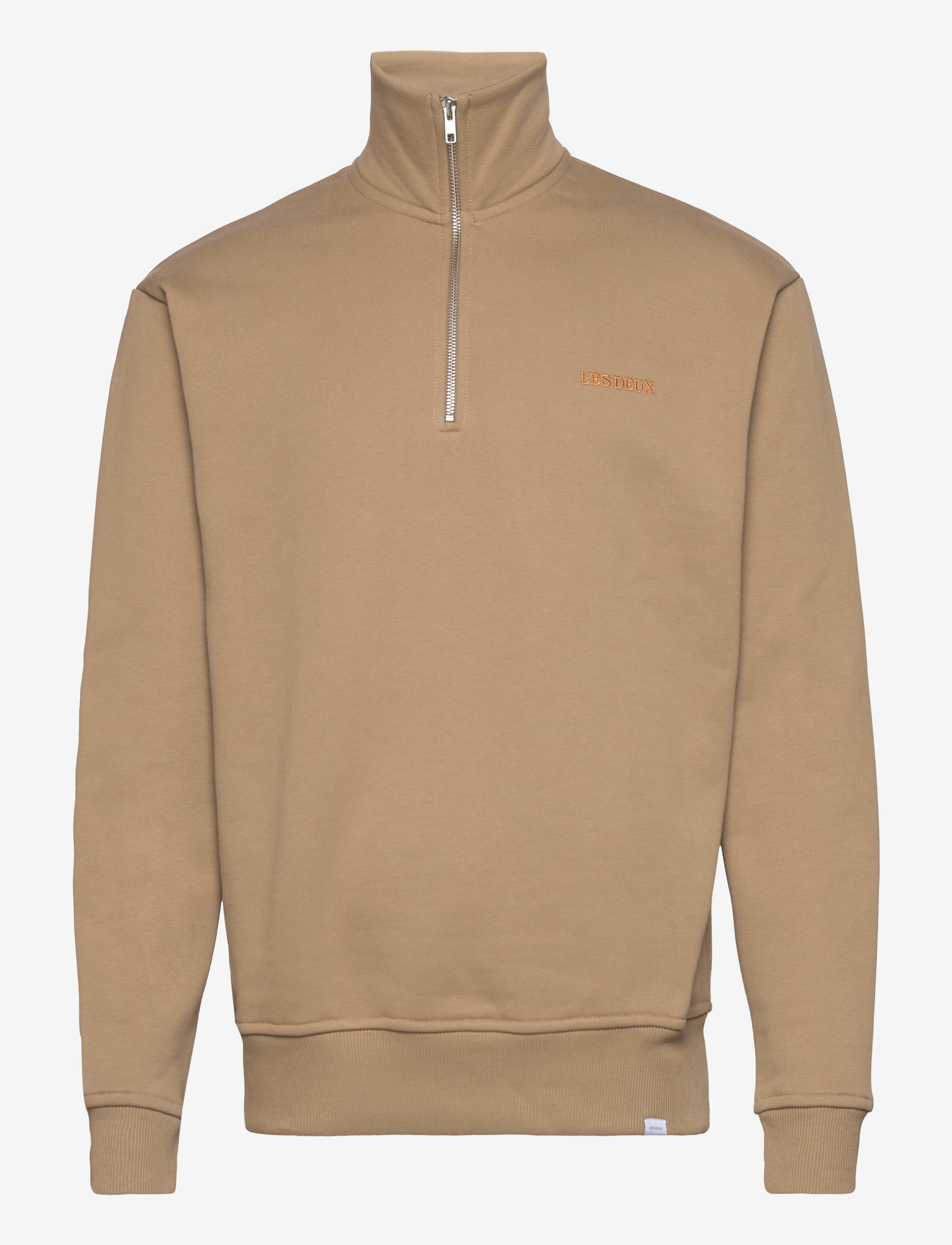 Diego Half-Zip Sweatshirt - LEAD GREY/INCA GOLD