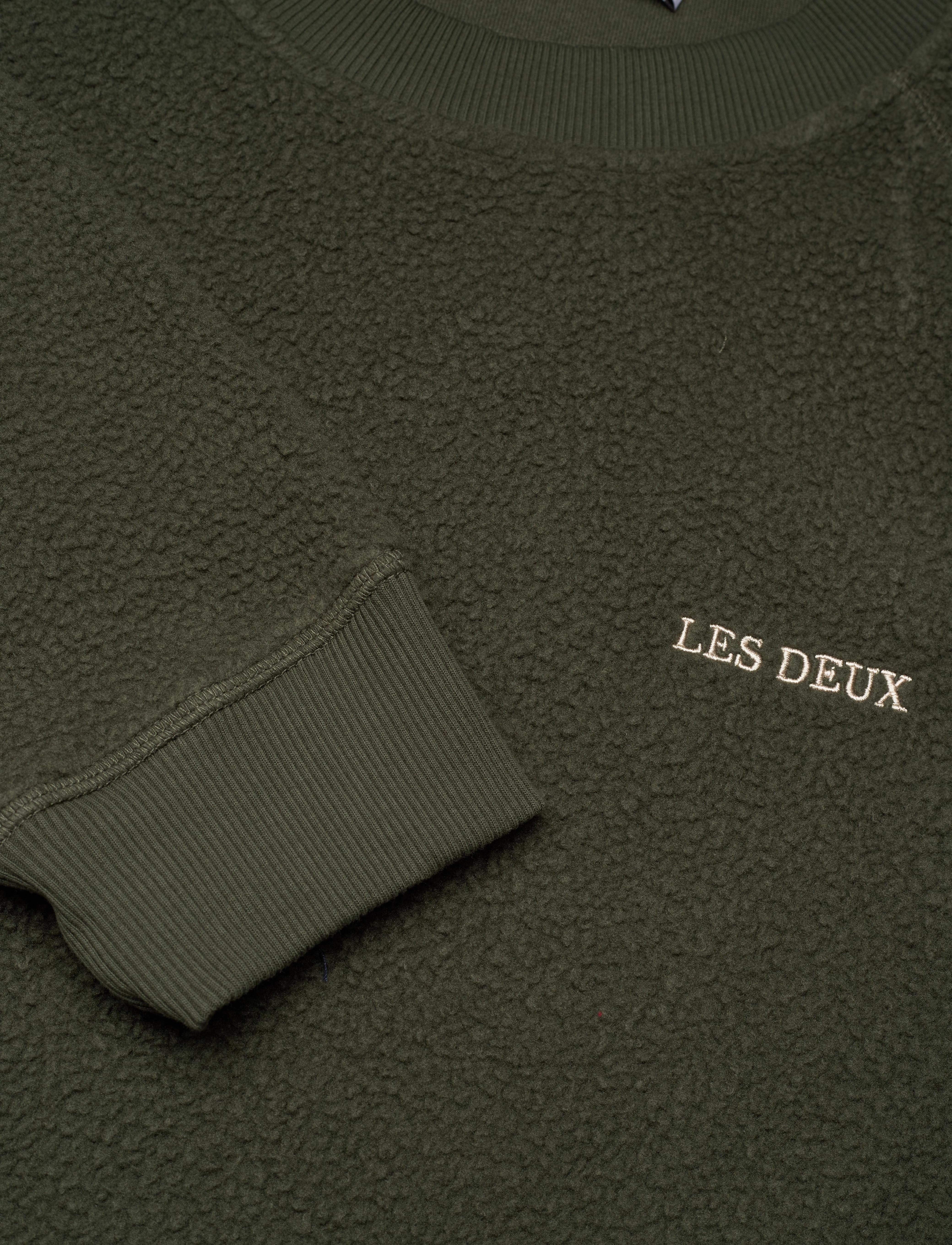 Les Deux - Duncan Pile Sweatshirt - rosin - 2