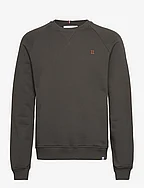 Piece Sweatshirt - RAVEN/ORANGE