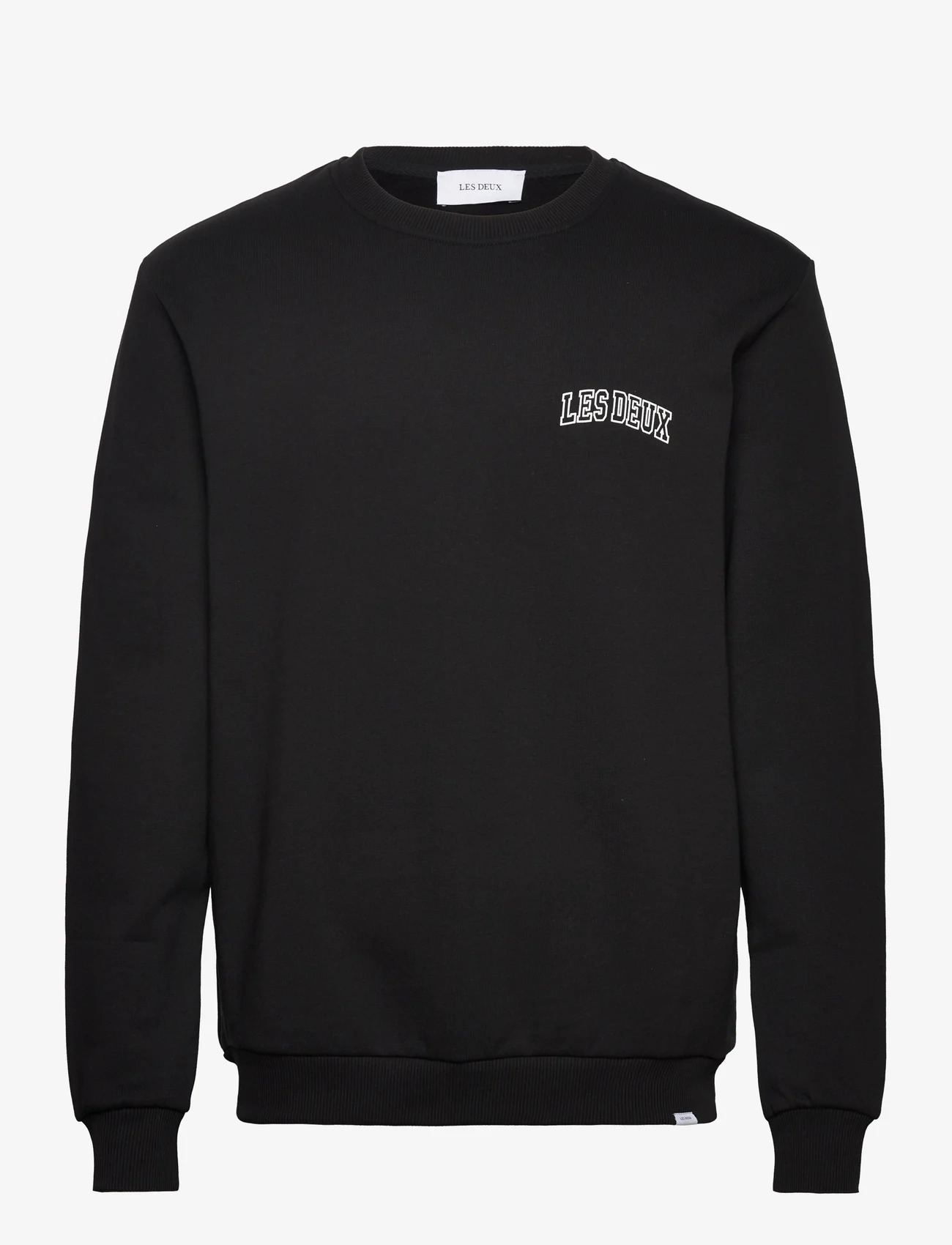 Les Deux - Blake Sweatshirt - sweatshirts - black/ivory - 0