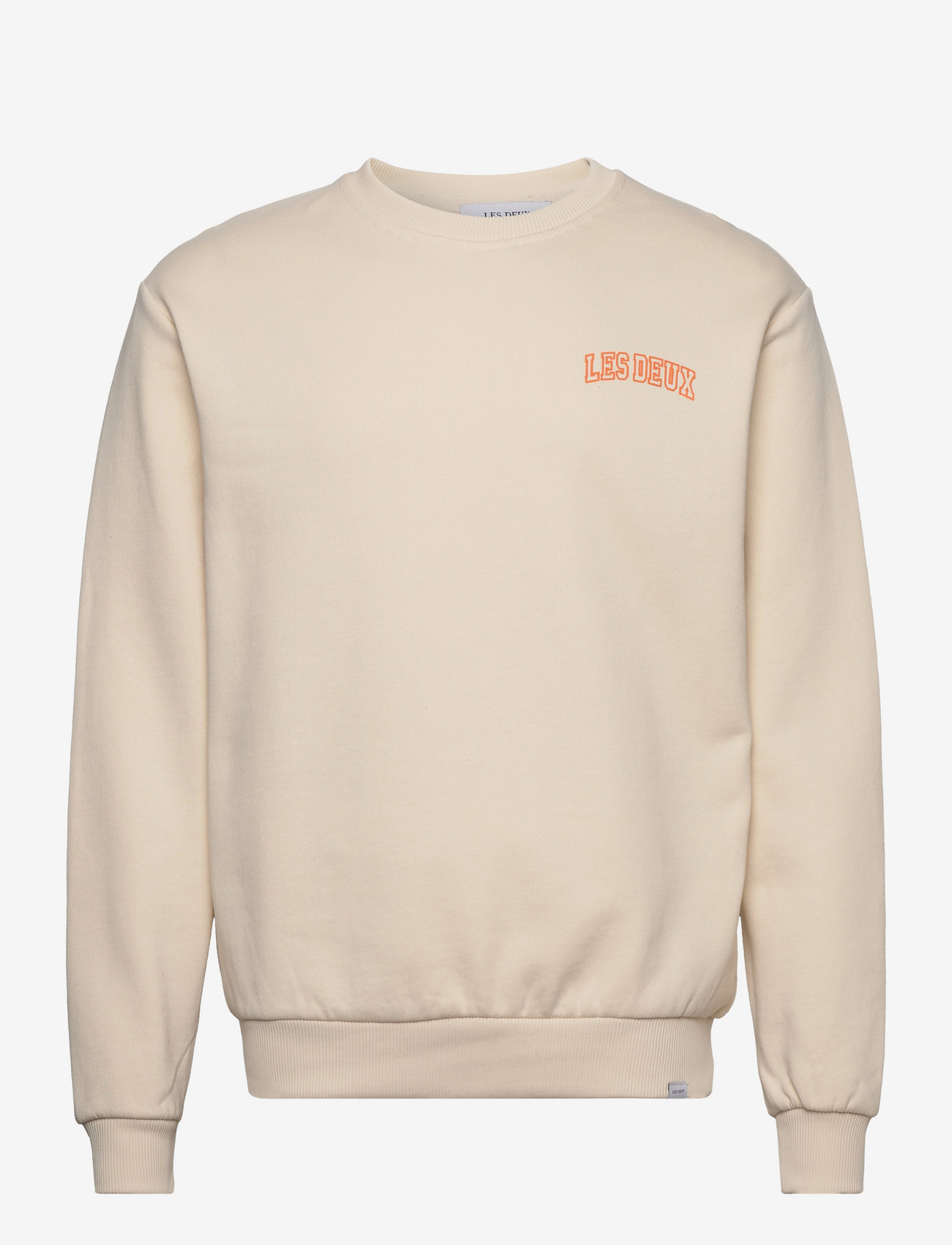 Les Deux - Blake Sweatshirt - ivory/dusty orange - 0
