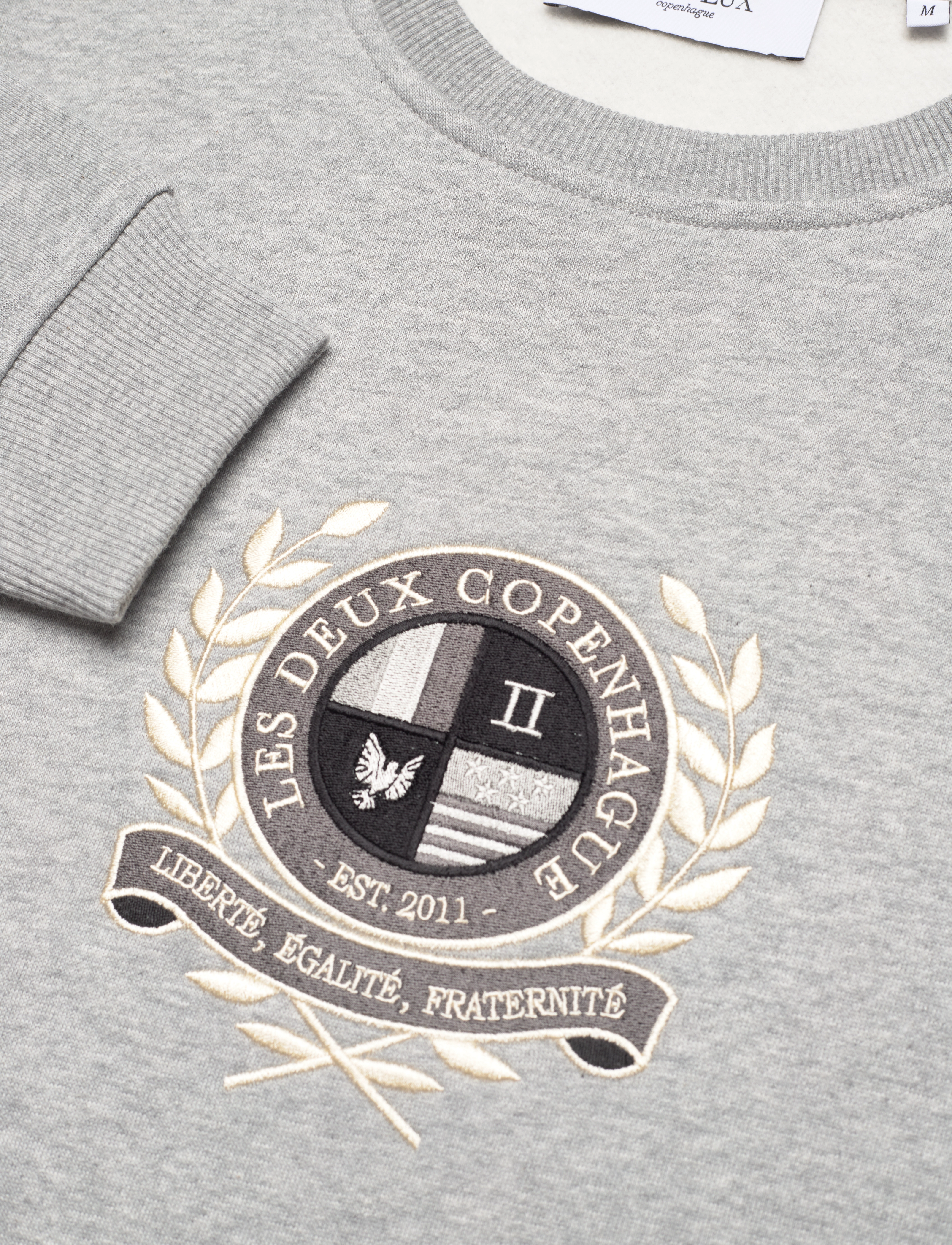 Les Deux - Egalité Sweatshirt 2.0 - light grey melange - 2