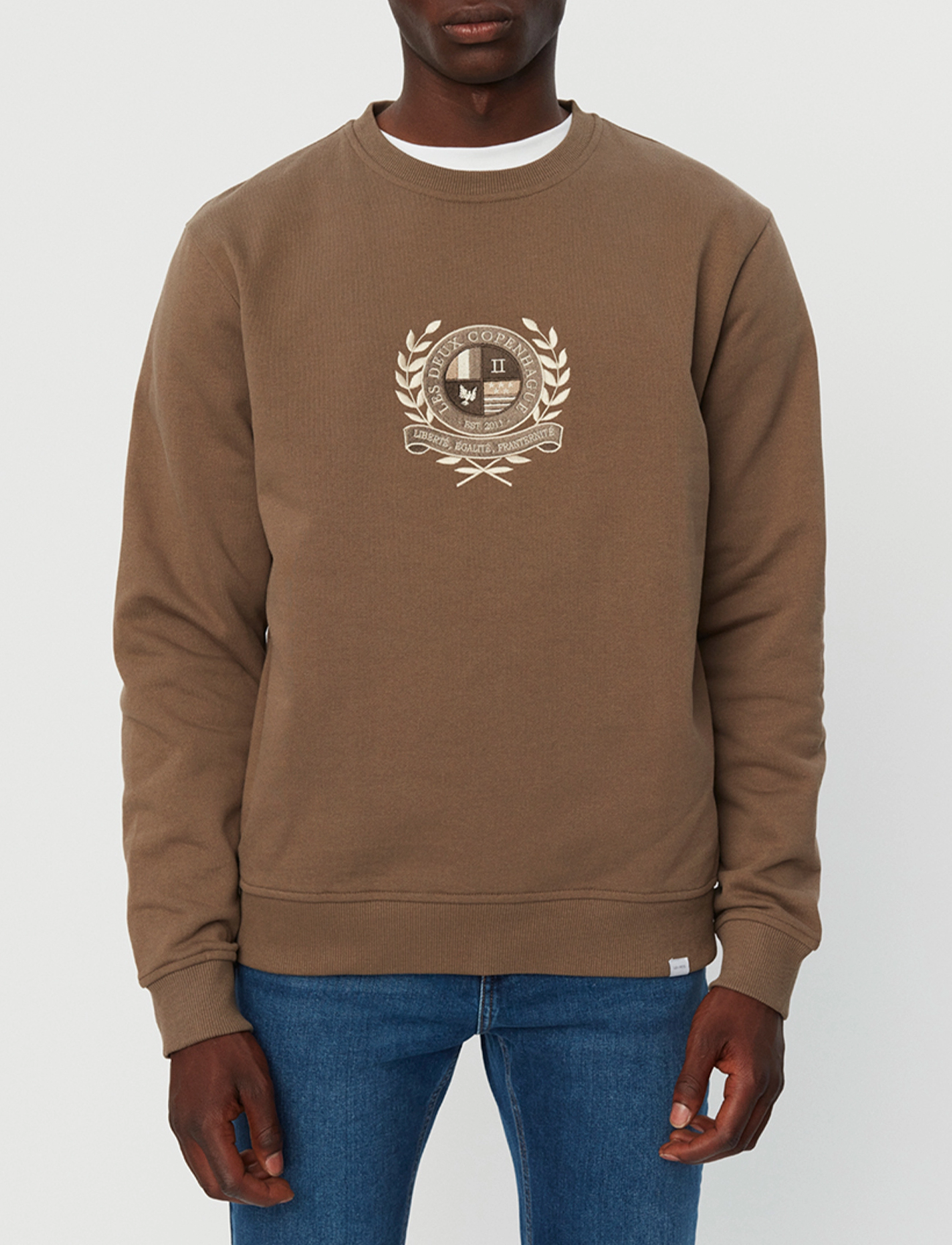 Les Deux - Egalité Sweatshirt 2.0 - mountain grey - 2