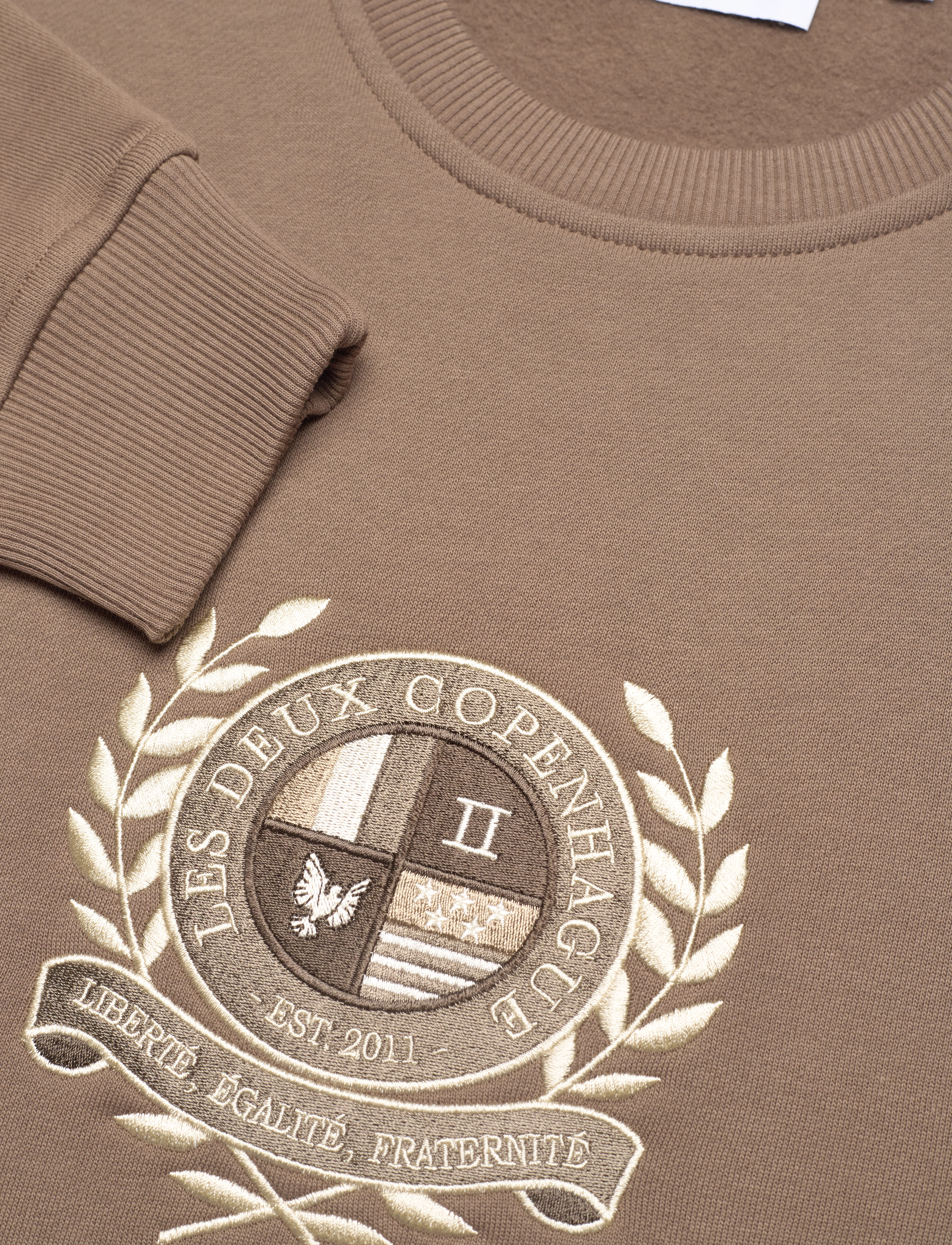 Les Deux - Egalité Sweatshirt 2.0 - mountain grey - 3