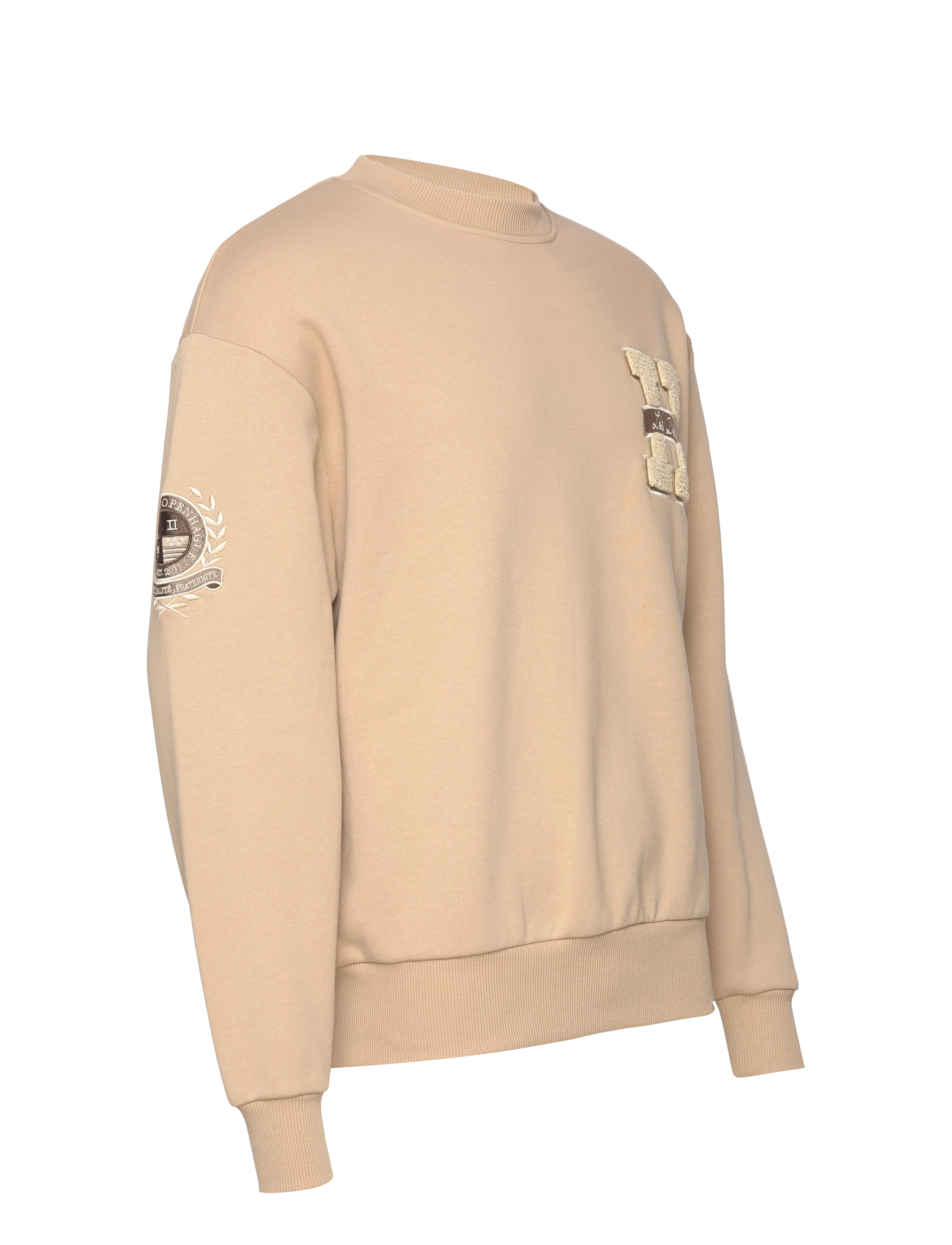 Les Deux - Les Deux Varsity Sweatshirt - dark sand - 2