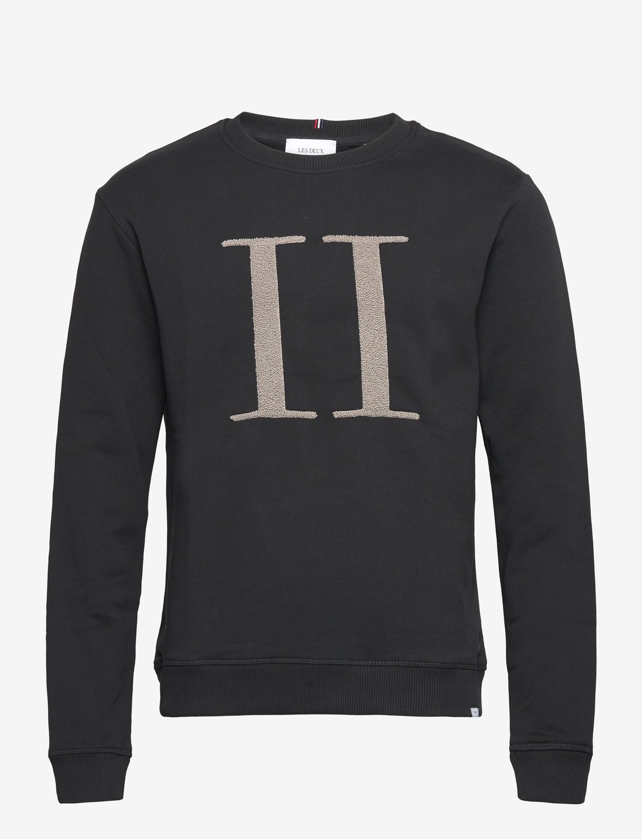 Les Deux - Encore Bouclé Sweatshirt - black/light sand - 1