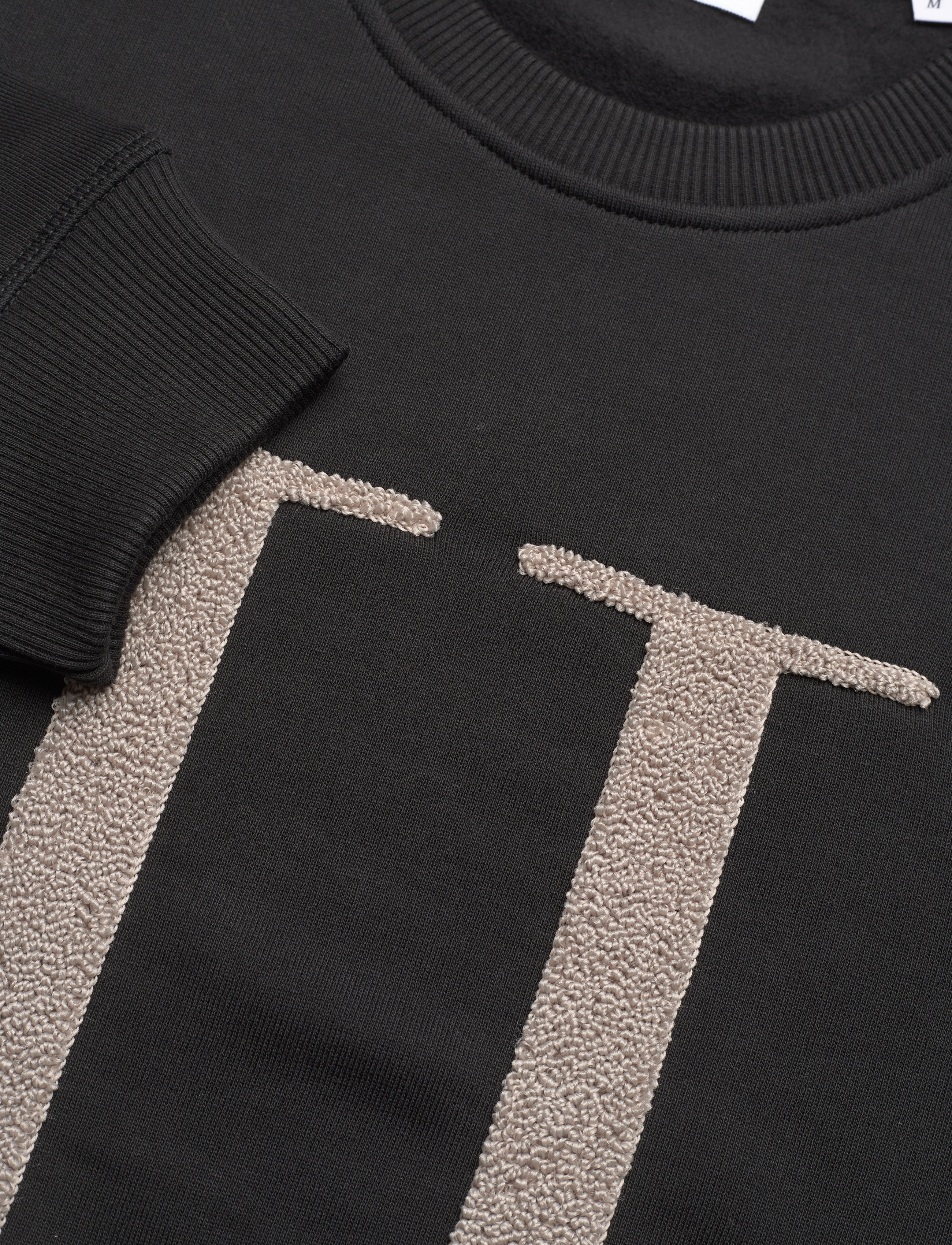 Les Deux - Encore Bouclé Sweatshirt - black/light sand - 3