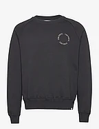 Circle Sweatshirt 2.0 - BLACK/DARK SAND