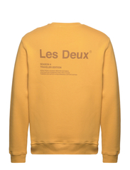Les Deux - Brody Sweatshirt - sweatshirts - mustard yellow/honeycomb - 3