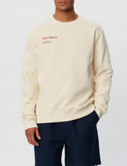 Les Deux - Brody Sweatshirt - sweatshirts - ivory/burnt clay - 1