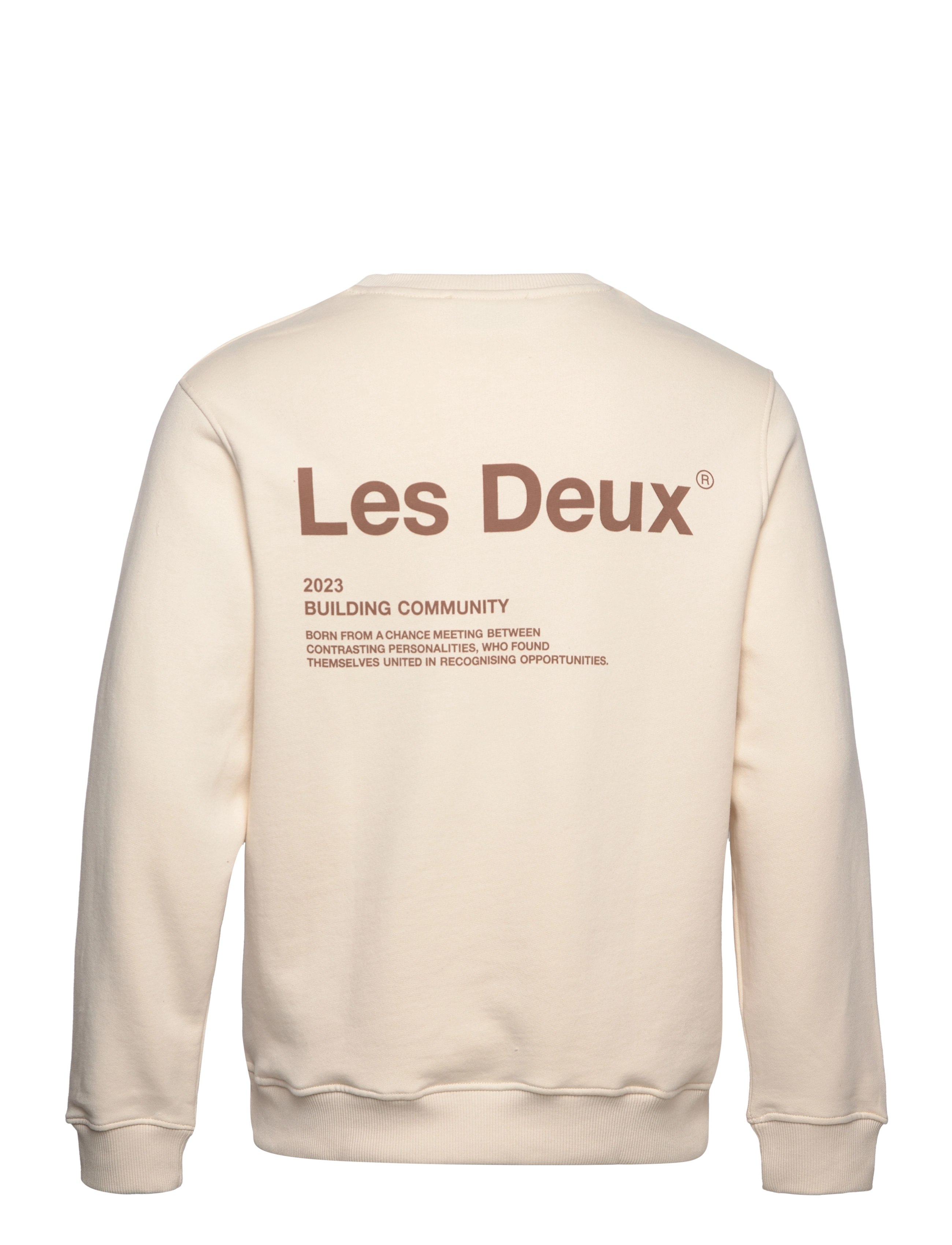 Les Deux - Brody Sweatshirt - ivory/burnt clay - 3