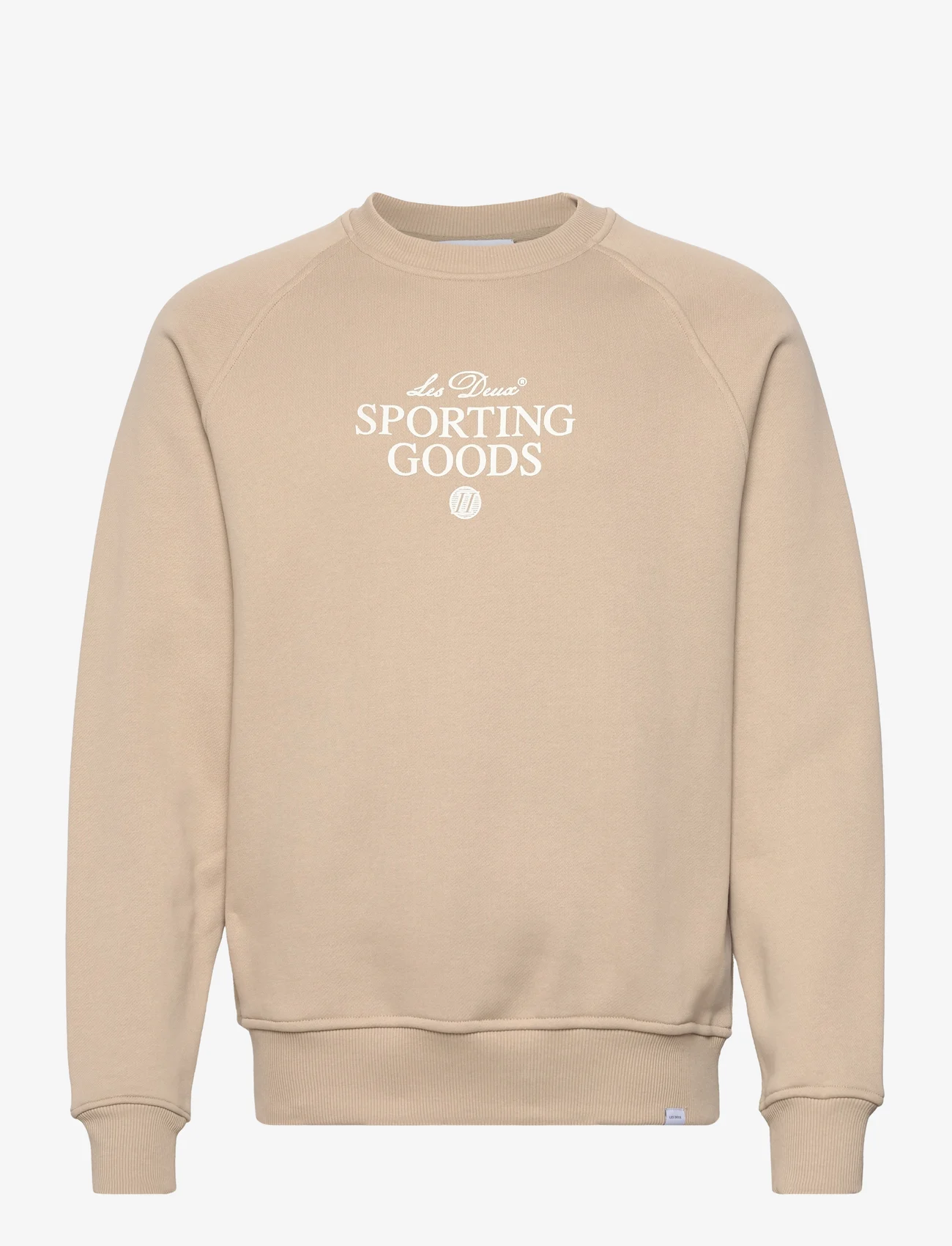 Les Deux - Sporting Goods Sweatshirt 2.0 - sportiska stila džemperi - dark sand/ivory - 0