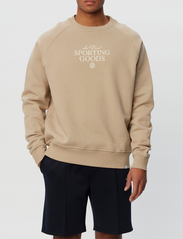 Les Deux - Sporting Goods Sweatshirt 2.0 - sportiska stila džemperi - dark sand/ivory - 2