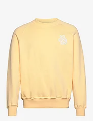 Les Deux - Darren Sweatshirt - sportiska stila džemperi - lemon sorbet - 0