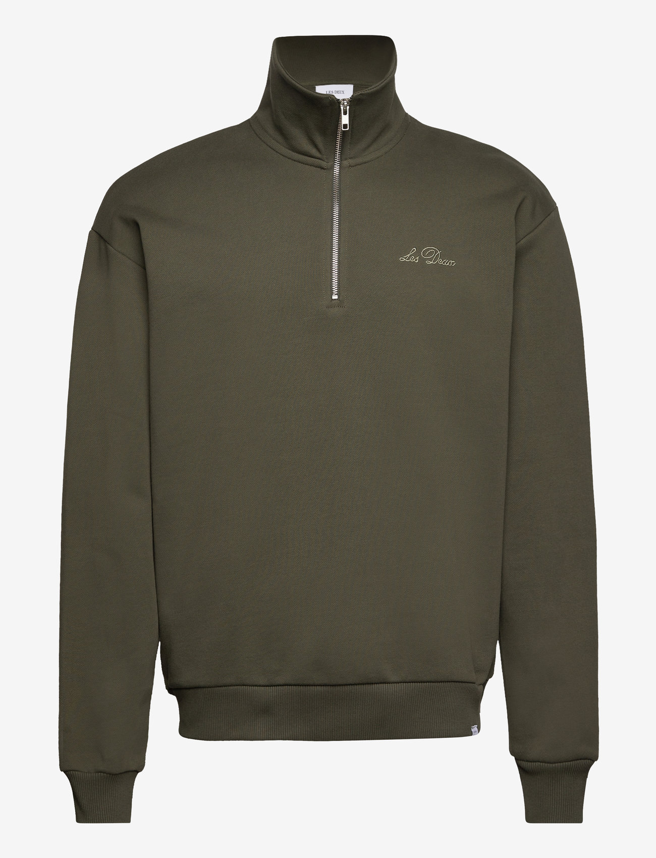 Les Deux - French Sweatshit - forest green/surplus green - 1