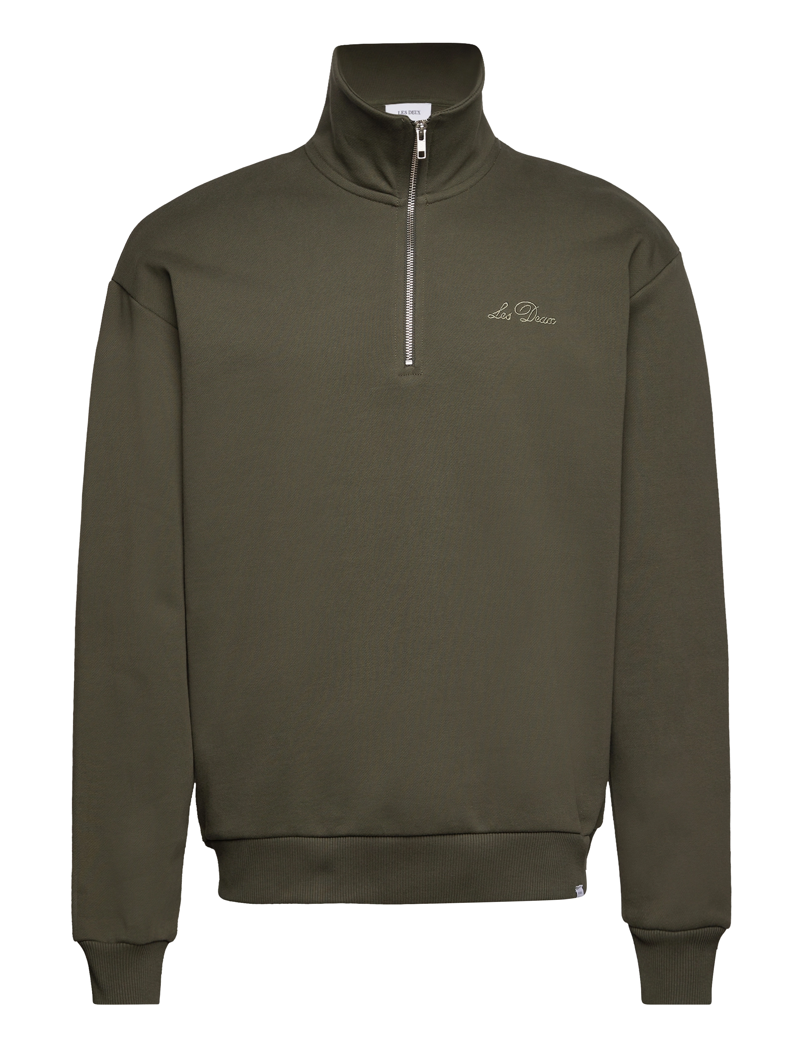 Les Deux - French Sweatshit - forest green/surplus green - 1